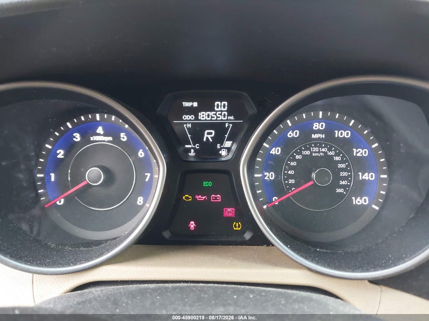2013 HYUNDAI ELANTRA auction photo 7
