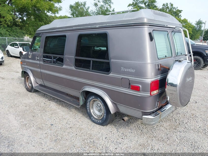 1993 GMC RALLY WAGON VAN 5.7L V8 FI F