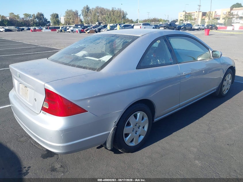 2001 HONDA CIVIC COUPE 1.7L I-4 VVT, 127HP