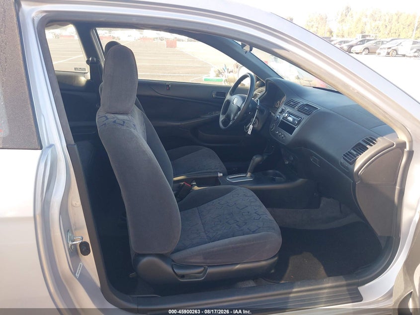 2001 HONDA CIVIC COUPE 1.7L I-4 VVT, 127HP