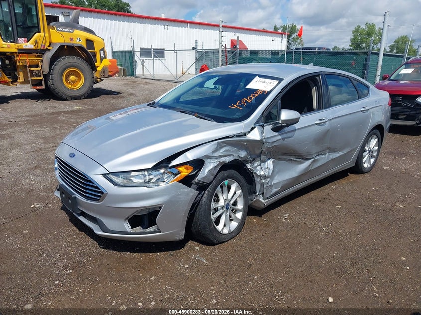 2019 Ford Fusion, Лівий бік, IAAI, VIN 3FA6P0H7XKR271910 — фото 2