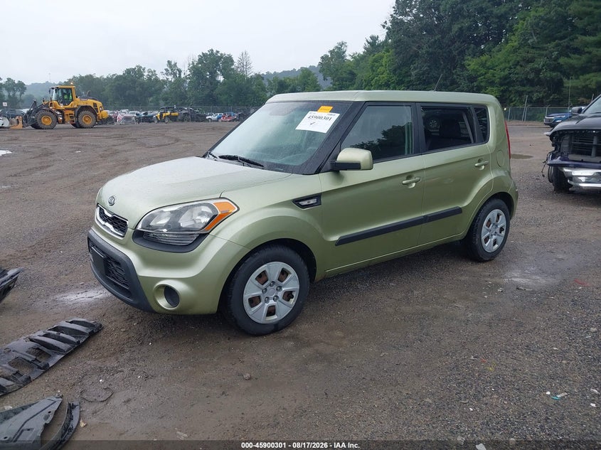 2012 Kia Soul, Theft Recovery, IAAI, VIN KNDJT2A54C7467340 — photo 2