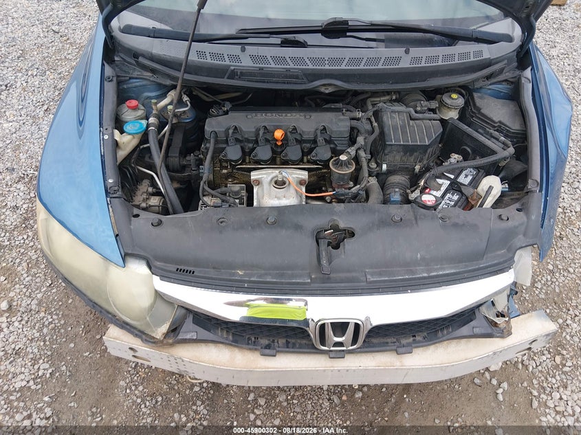 2009 HONDA CIVIC SEDAN 1.8L I-4 VVT, 140HP