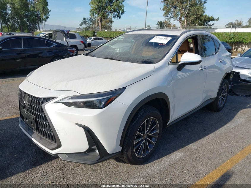 Vin: jtjgkcez4s5031644, lot: 46399366, lexus nx 350h premium 20252