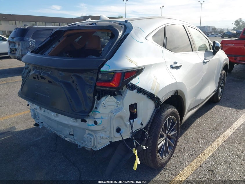Vin: jtjgkcez4s5031644, lot: 46399366, lexus nx 350h premium 20254