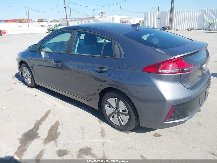 Vin: kmhc65lc1ju065797, lot: 46399378, hyundai ioniq hybrid blue 20183