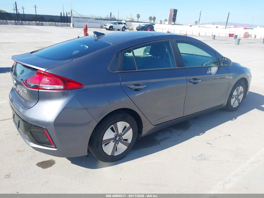 Vin: kmhc65lc1ju065797, lot: 46399378, hyundai ioniq hybrid blue 20184