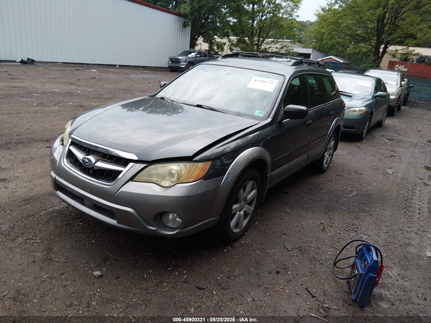 2009 Subaru Outback, Правый бок, IAAI, VIN 4S4BP61C497335908 — фото 2
