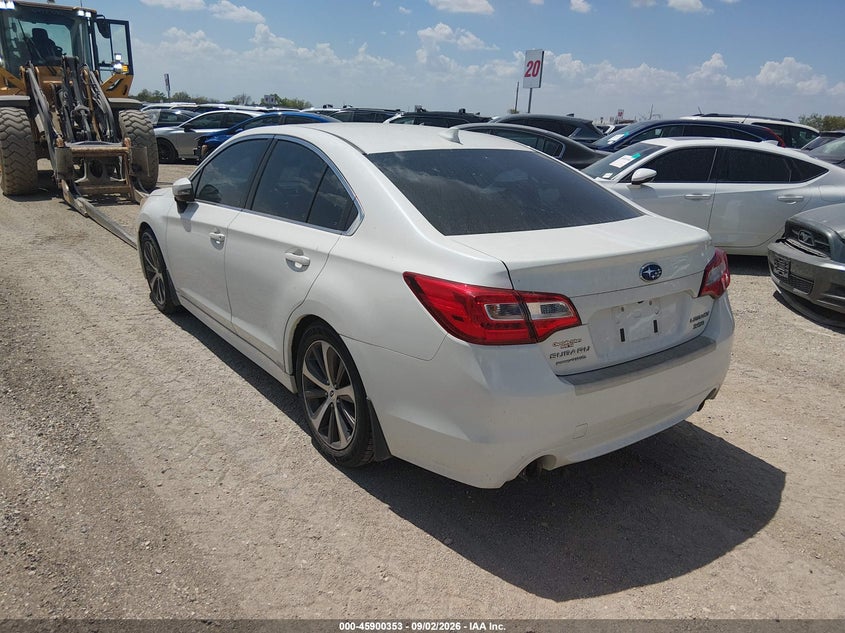 Vin: 4s3bnen60g3033786, lot: 46399414, subaru legacy 3.6r limited 20163