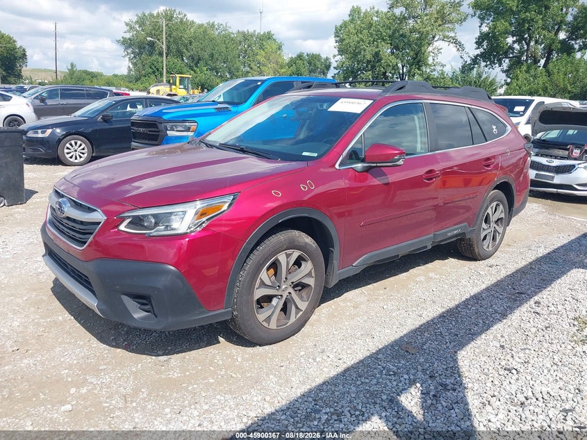 2021 SUBARU OUTBACK auction photo 2