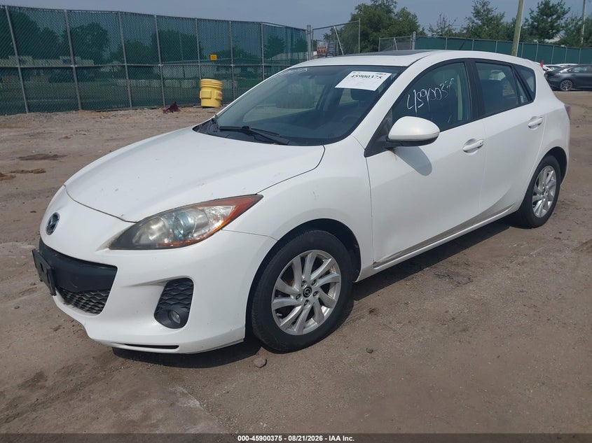 2013 Mazda 3, Обычный износ, IAAI, VIN JM1BL1M77D1821982 — фото 2