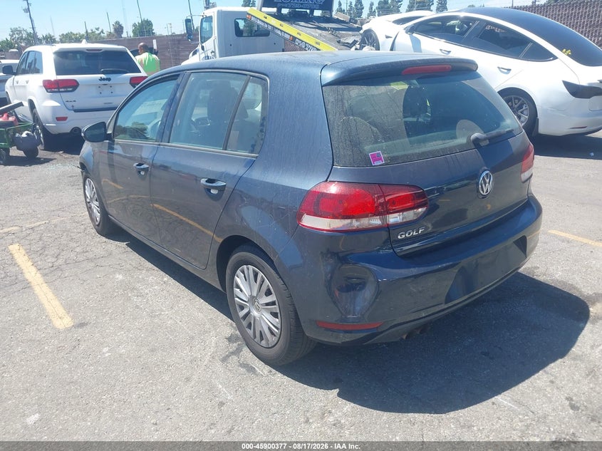 VOLKSWAGEN GOLF 2013 VIN WVWDB7AJ2DW097135