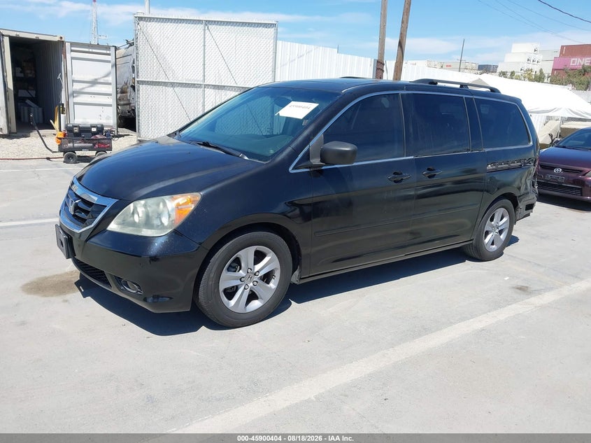 2010 Honda Odyssey, Удар ззаду, IAAI, VIN 5FNRL3H98AB104614 — фото 2