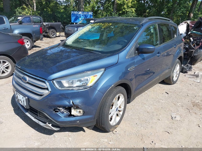 2018 Ford Escape, Left Front, IAAI, VIN 1FMCU0GD4JUC49949 — photo 2