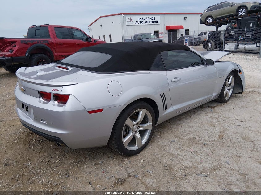 2012 CHEVROLET CAMARO auction photo 4