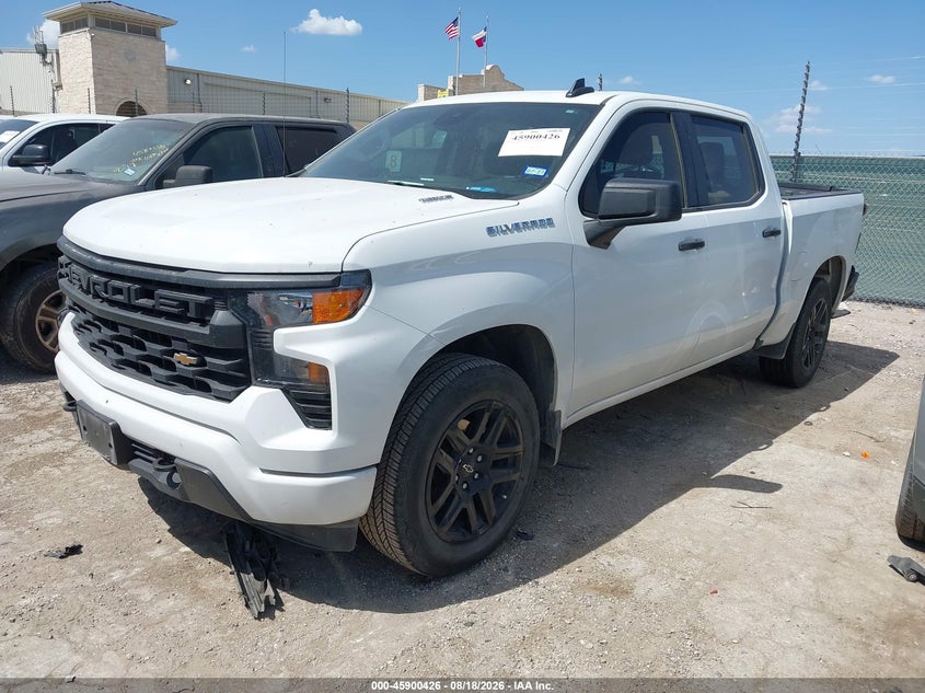2024 Chevrolet Silverado, Удар ззаду, IAAI, VIN 3GCPABEKXRG407012 — фото 2