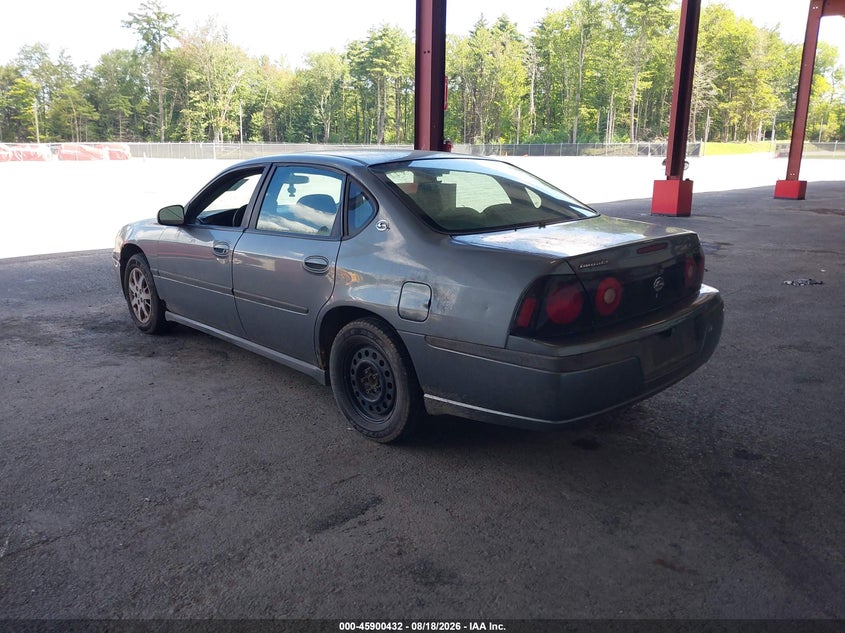 2004 CHEVROLET IMPALA SEDAN 3.4L V-6 180HP