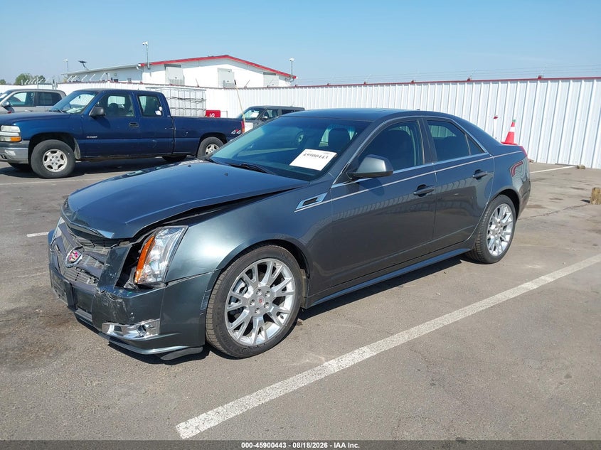2011 Cadillac CTS, Удар спереди, IAAI, VIN 1G6DS5ED2B0131814 — фото 2