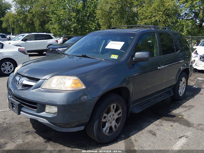 2006 Acura MDX, Left Rear, IAAI, VIN 2HNYD18996H520535 — photo 2