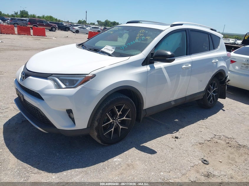 2016 Toyota RAV 4, Левый зад, IAAI, VIN 2T3NFREV8GW234891 — фото 2