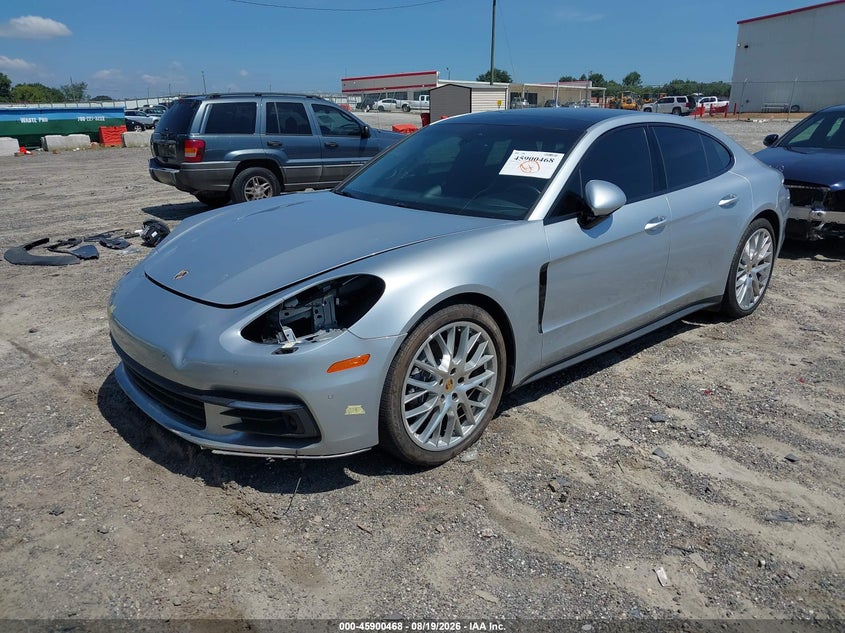 Vin: wp0aa2a75hl100999, lot: 46399529, porsche panamera 4 20172