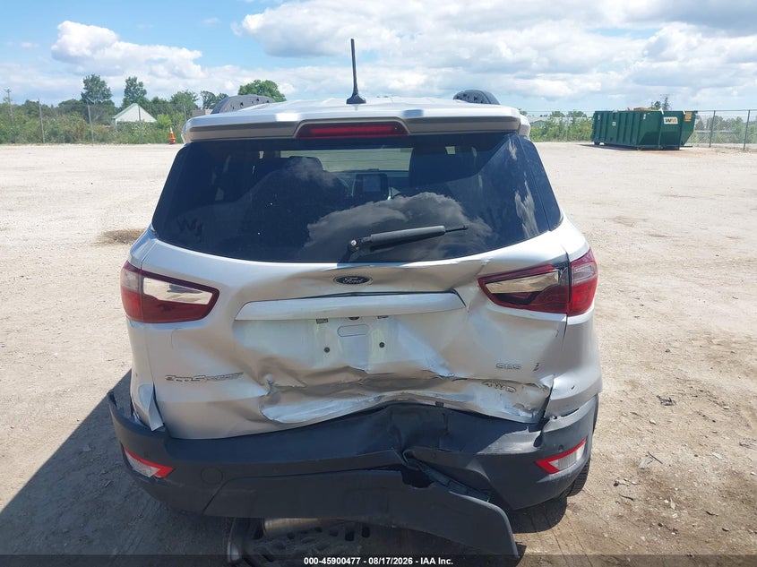 FORD ECOSPORT 2020 VIN MAJ6S3JL3LC356451