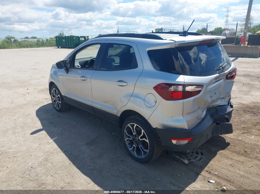 Vin: maj6s3jl3lc356451, lot: 46399538, ford ecosport ses 20203