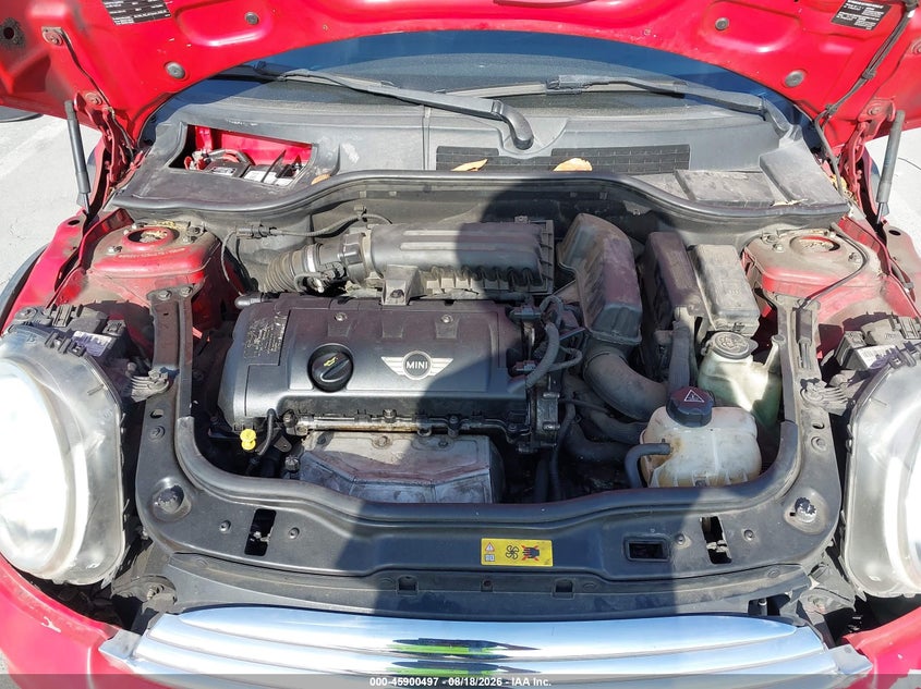 2012 MINI COOPER CABRIO 1.6L I-4 DOHC, VVT, 121HP