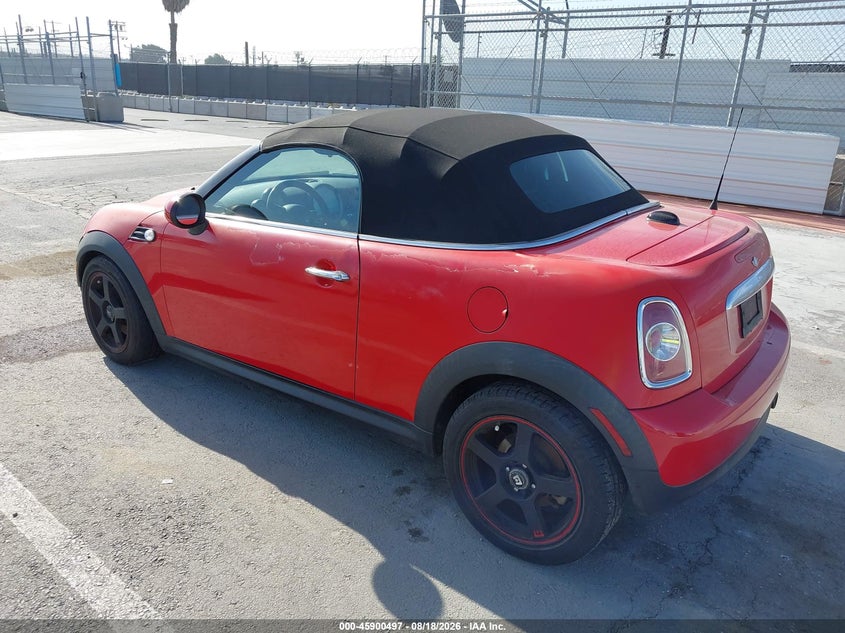 2012 MINI COOPER CABRIO 1.6L I-4 DOHC, VVT, 121HP