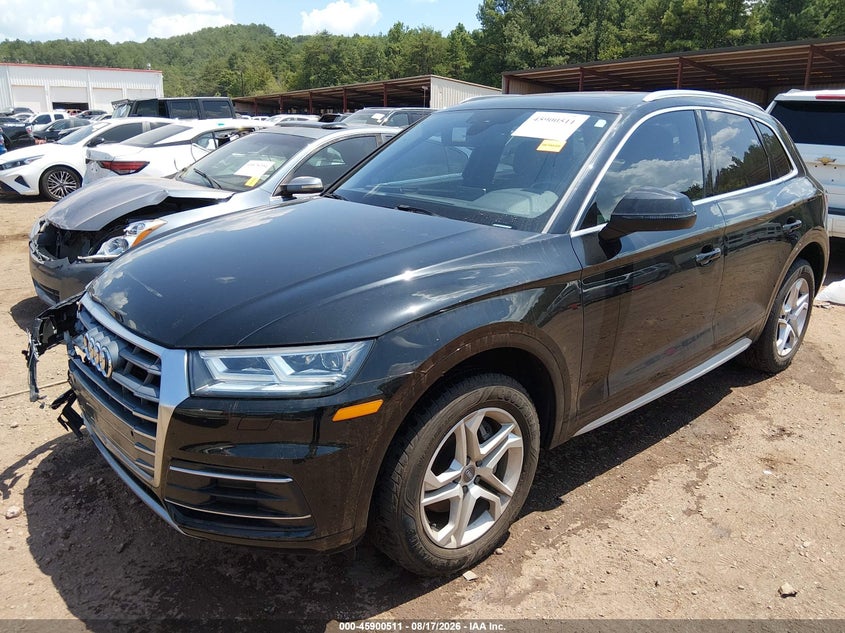 2018 Audi Q5, Front End, IAAI, VIN WA1BNAFY3J2214851 — photo 2