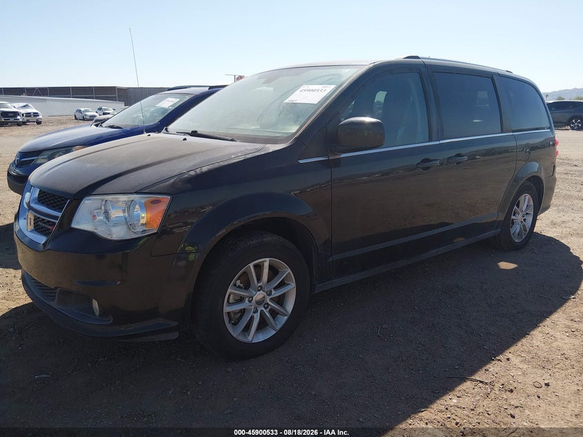 2019 Dodge Caravan, Обычный износ, IAAI, VIN 2C4RDGCG1KR595561 — фото 2