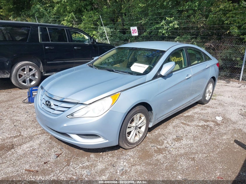2011 Hyundai Sonata, Front End, IAAI, VIN 5NPEB4AC8BH138309 — photo 2