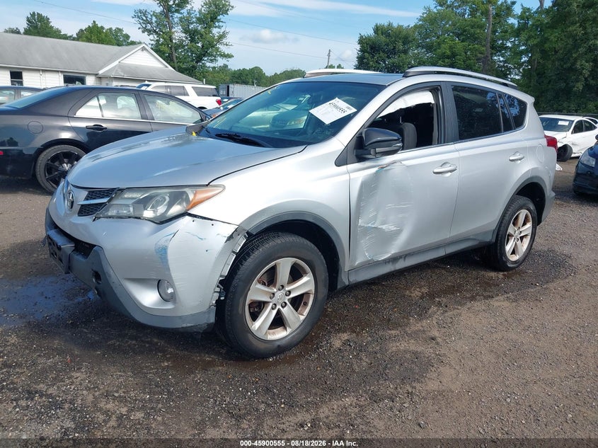 2013 Toyota RAV 4, Левый бок, IAAI, VIN 2T3RFREVXDW072811 — фото 2