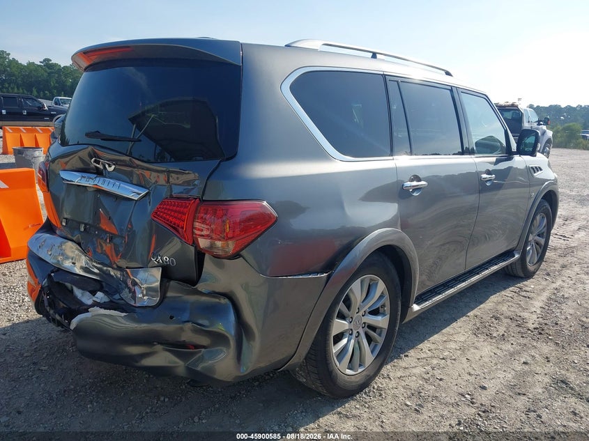 2017 INFINITI QX80 auction photo 4