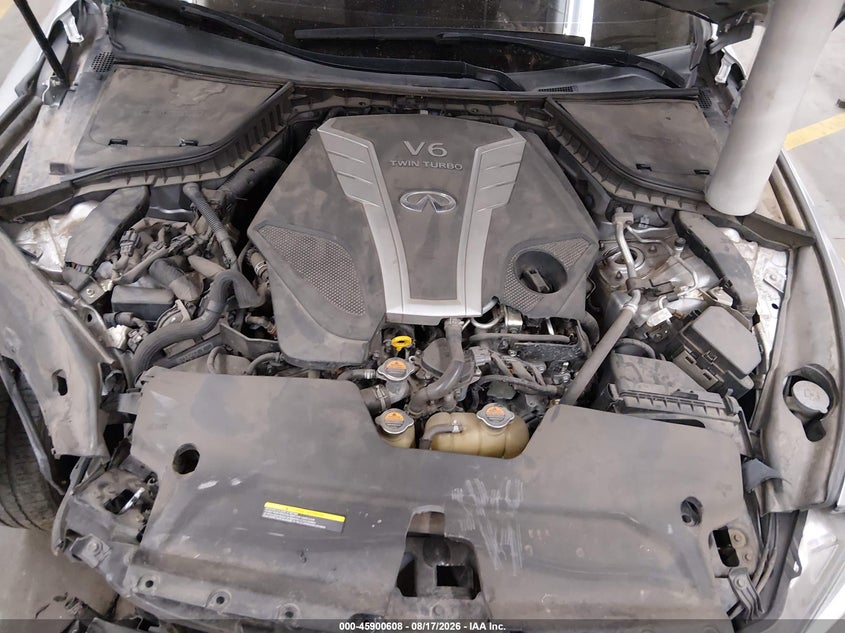 2016 INFINITI Q50 SEDAN 3.0L V-6 DI, DOHC, VVT, TURBO, 300HP