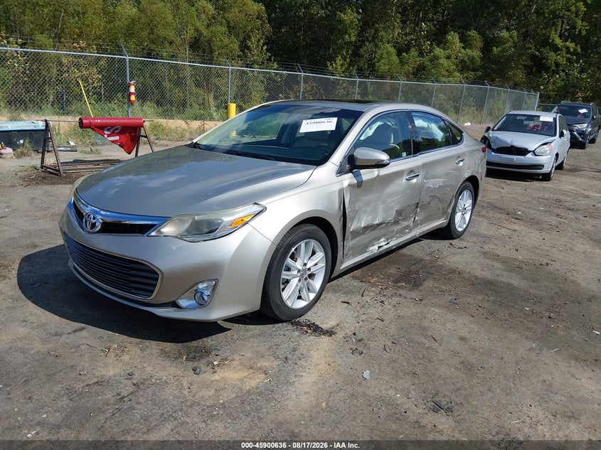 2014 Toyota Avalon, Лівий бік, IAAI, VIN 4T1BK1EB2EU131705 — фото 2