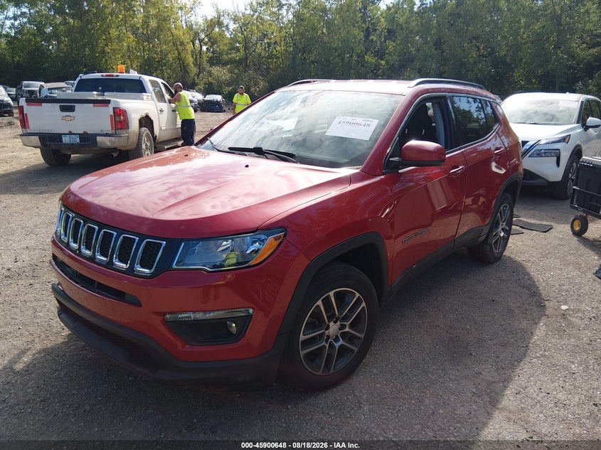 2018 Jeep Compass, Правый перёд, IAAI, VIN 3C4NJDBB9JT308085 — фото 2