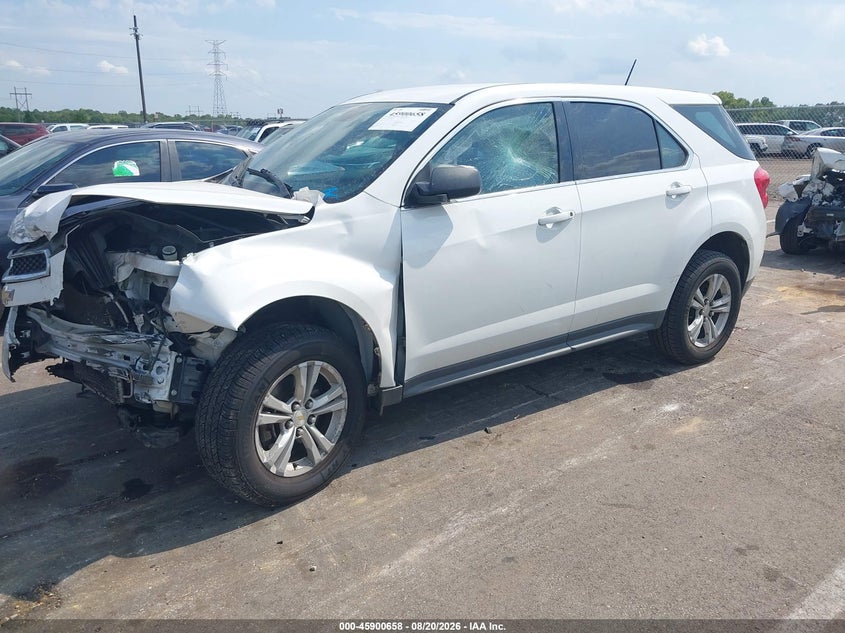 2015 Chevrolet Equinox, Удар спереди, IAAI, VIN 2GNALAEK5F1179135 — фото 2