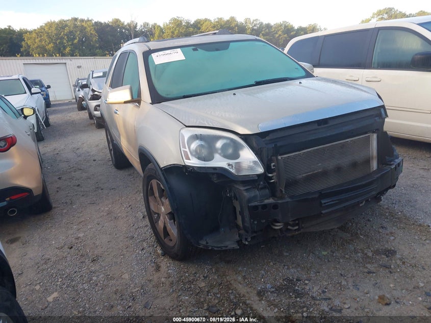 Vin: 1gkkrsed9cj238521, lot: 46399731, gmc acadia slt-2 20121