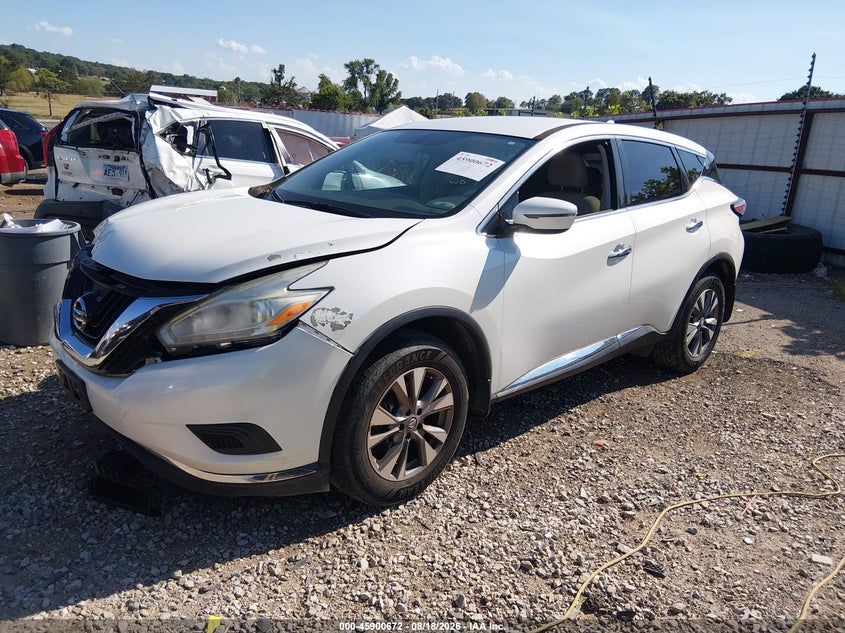 2017 NISSAN MURANO auction photo 2