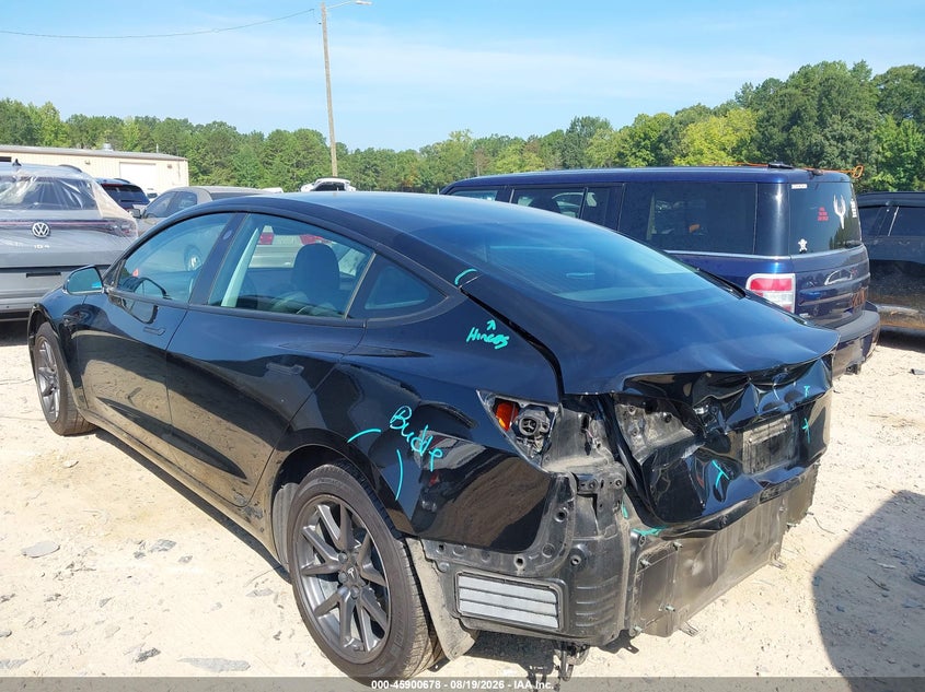 2019 TESLA MODEL 3 auction photo 3