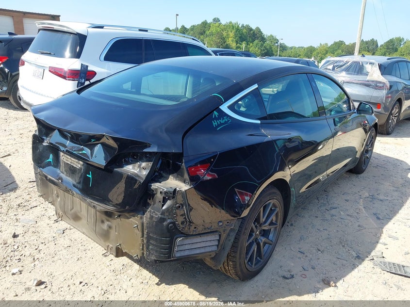 2019 TESLA MODEL 3 auction photo 4