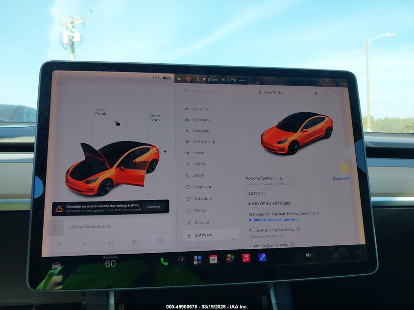 2019 TESLA MODEL 3 auction photo 7