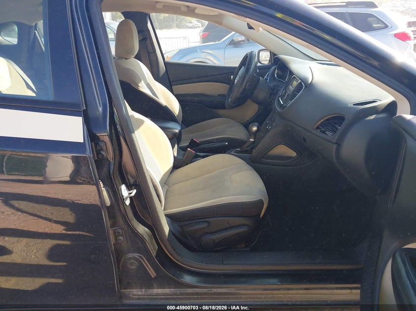 DODGE DART 2015 VIN 1C3CDFBB0FD159142