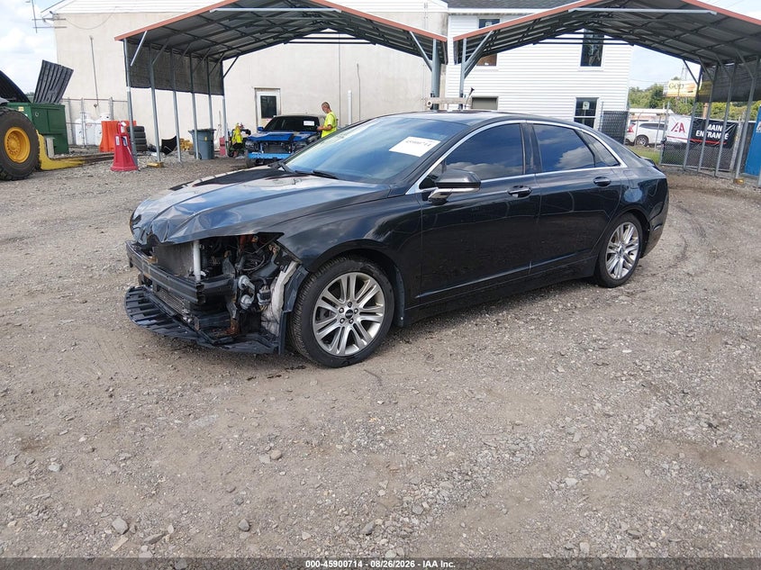 2014 Lincoln MKZ, Front End, IAAI, VIN 3LN6L2LUXER810167 — photo 2