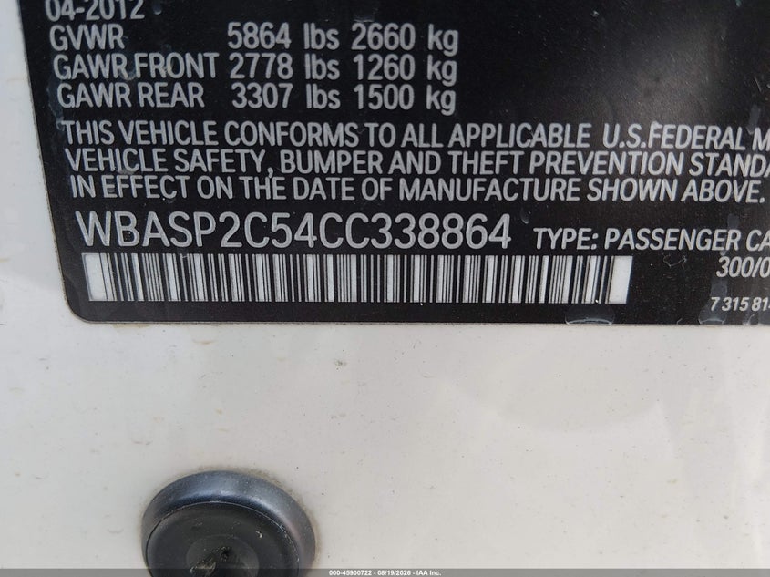 2012 BMW 535I GRAN TURISMO XDRIVE · Фото 9