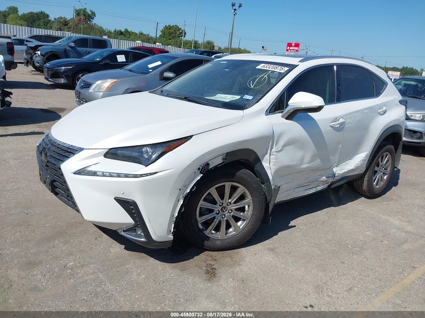2021 Lexus NX, Left Side, IAAI, VIN JTJDARBZ2M5030847 — photo 2