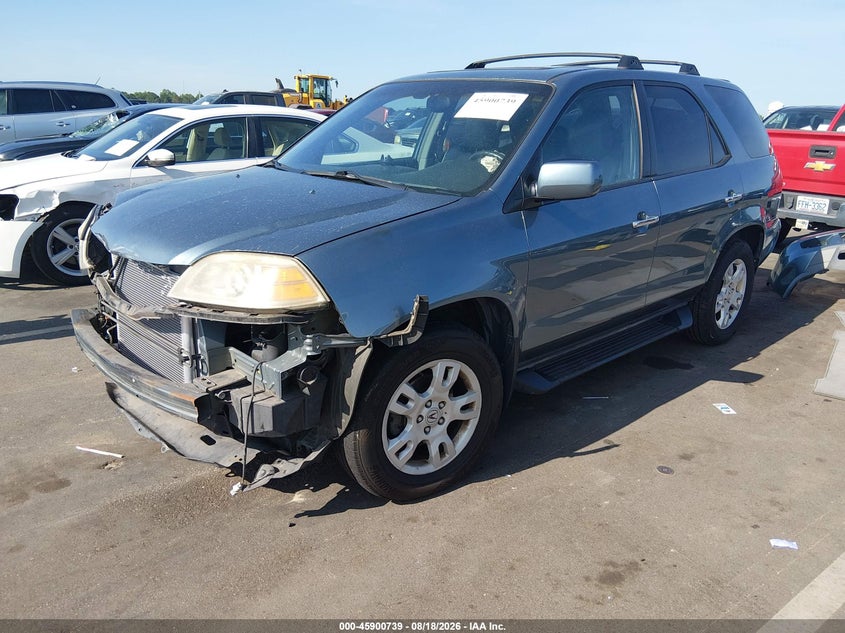 2006 Acura Mdx, Front End, IAAI, VIN 2HNYD186X6H536314 — photo 2