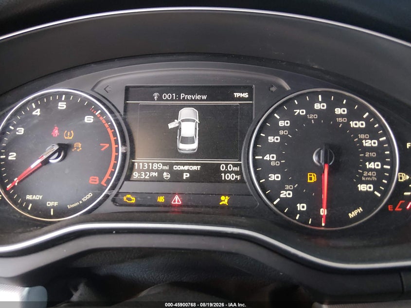 AUDI A4 2017 VIN WAUGNAF45HN003956
