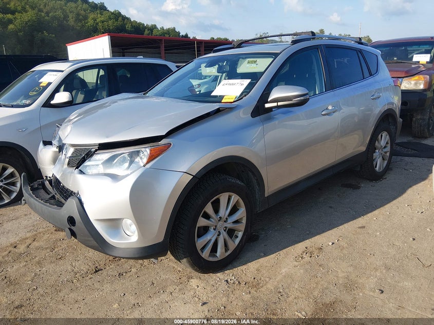 Vin: 2t3dfrev3fw380285, lot: 46399837, toyota rav4 limited 20152
